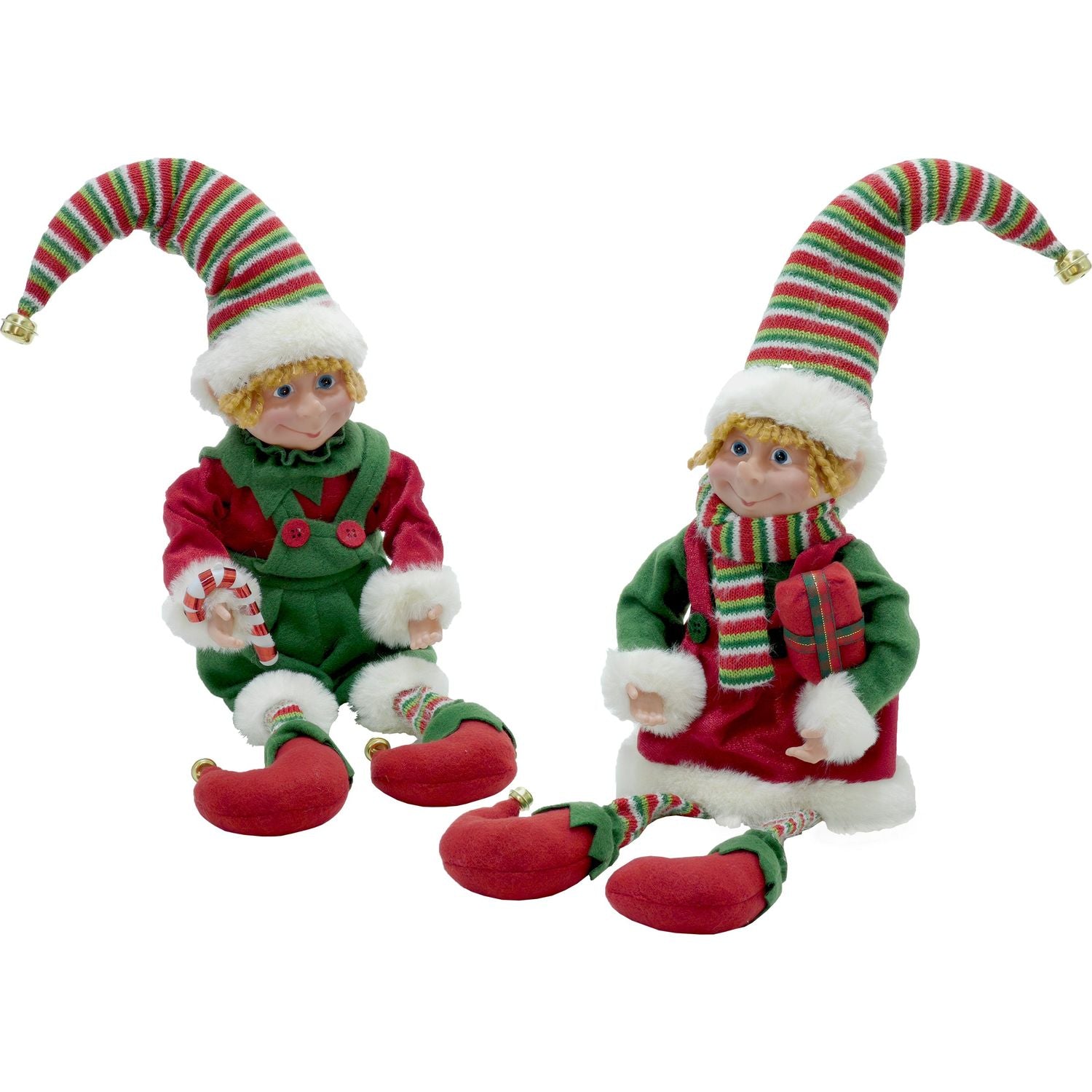 VESTIAMO CASA GRAN NATALE - Elfo con cappello h63 cm